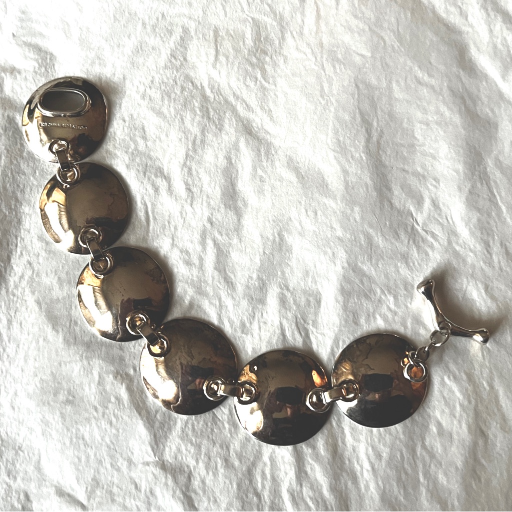 Vintage 925 Sterling Silver Bracelet By Rlm Studio
